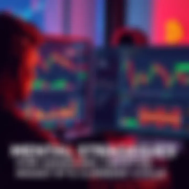 Individual looking at charts on a computer screen, reflecting on crypto investments and emotions during market changes.