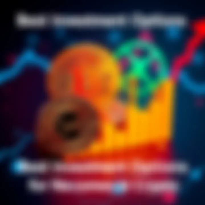 A visual representation of Bitcoin, HBAR, and XRP tokens with a graph showing growth potential, symbolizing investment opportunities in cryptocurrency.