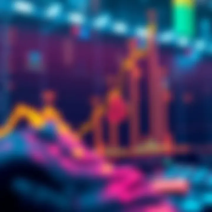 Crypto market growth A graphic showing a rising chart with Bitcoin and other cryptocurrencies, representing potential growth from the CLARITY ACT.
