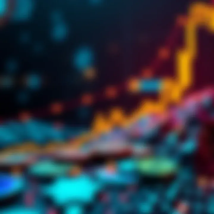 Crypto Market Growth A visual representation of Bitcoin, altcoins, and DeFi symbols indicating potential investment growth due to the CLARITY Act.
