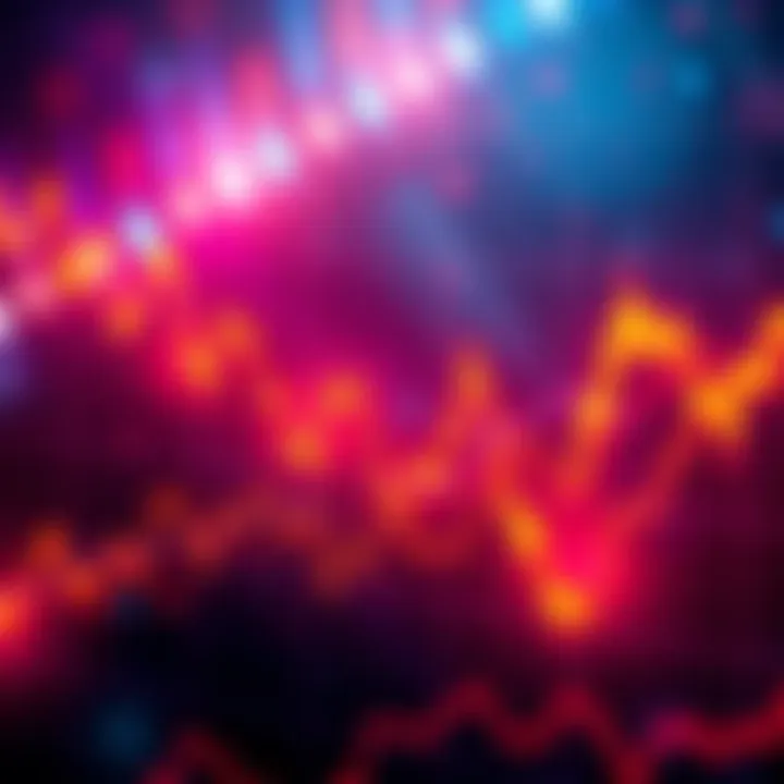 Graph showing a downward trend in cryptocurrency prices, suggesting a potential bottom as interest rates may soon decrease.