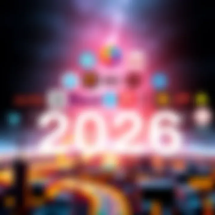 A collage of logos from various crypto projects that successfully launched their infrastructure in 2026, showcasing innovation and technology.