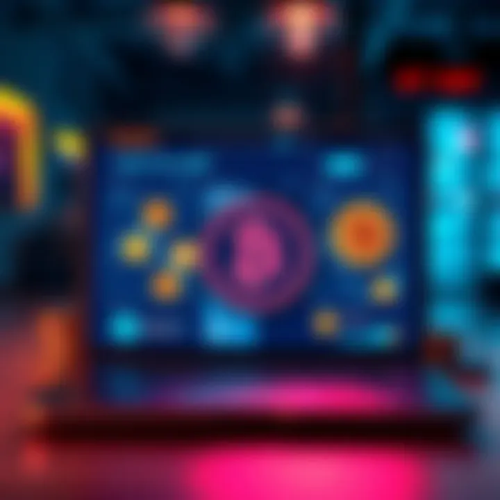 A user-friendly interface showing crypto coins being exchanged instantly without middlemen or accounts.