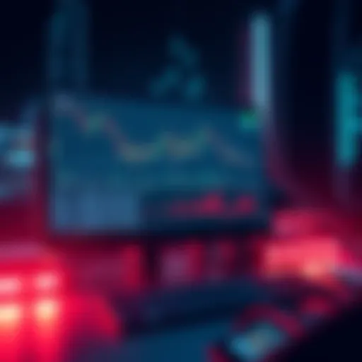 A computer screen displaying cryptocurrency charts and a bot interface, symbolizing algotrading.