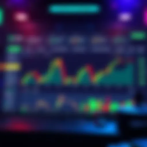 A screenshot of a user-friendly dashboard showcasing the features of a crypto trading bot with charts and automated trading options