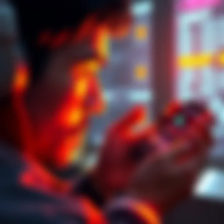 A person looking at their Ledger wallet with USDT transactions visible on their screen, showing concern about unexpected funds and potential scams.