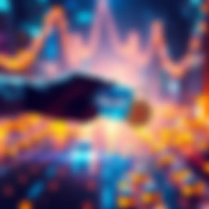 A digital representation of cryptocurrency being transferred to Hyperliquid, illustrating low fees and security measures.