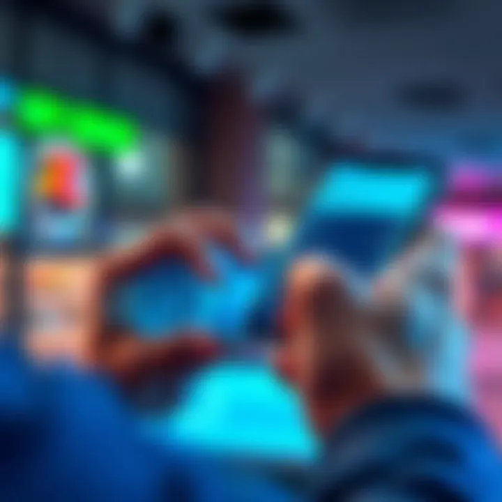 Crypto Wallet-to-Wallet Swap A person using a smartphone to swap cryptocurrencies directly between wallets, showing a user-friendly interface on the screen.