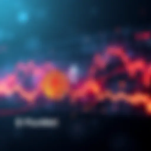 A visual representation of a graph showing sharp declines in Bitcoin, Ethereum, and XRP prices following a market crash