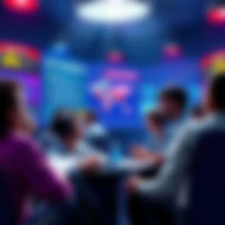 People sharing insights on cryptocurrency in an online forum, with caution signs and tips displayed.