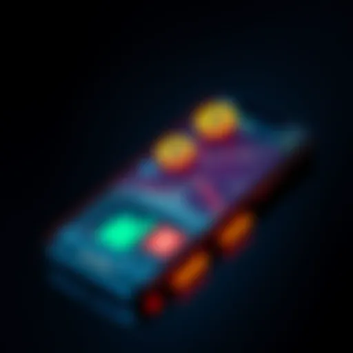 A smartphone displaying various cryptocurrency trading apps and charts, showcasing the digital investment landscape