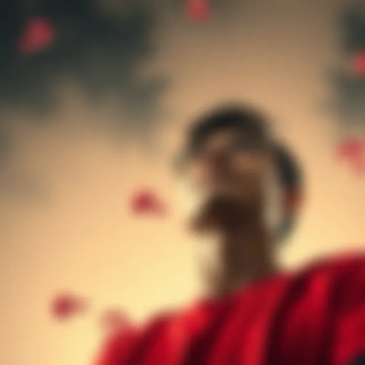 A person with a thoughtful expression gazing upwards, contemplating unanswered questions.