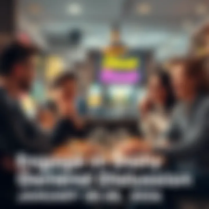 A group of people sitting at a table sharing thoughts while enjoying donuts and engaging in conversation