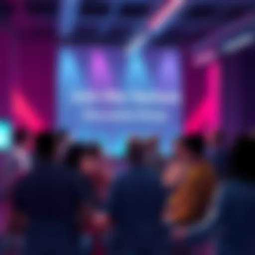 A group of people discussing VeChain topics, sharing ideas and asking questions in a lively forum setting.