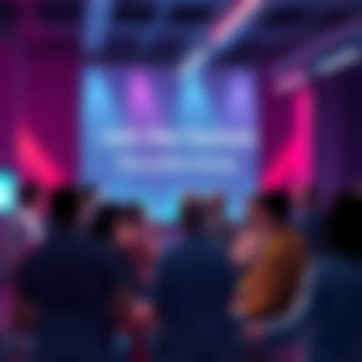 A group of people discussing VeChain topics, sharing ideas and asking questions in a lively forum setting.