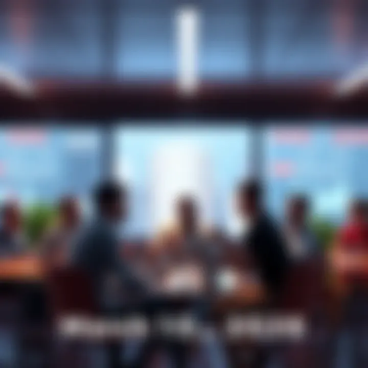 A group of people discussing cryptocurrency trends and tips in a casual setting