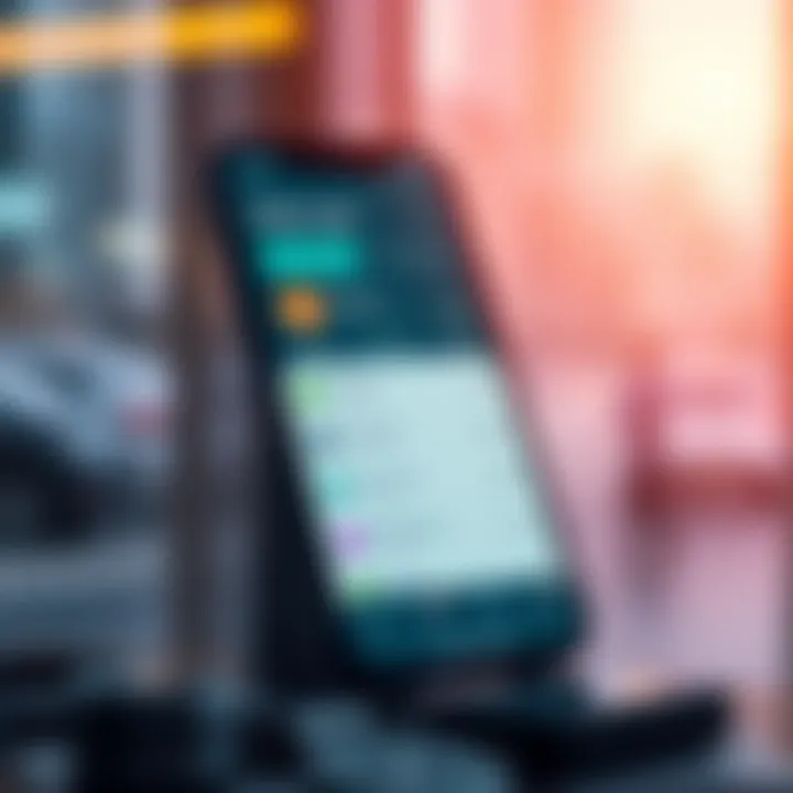 A smartphone displaying a finance app with Bitcoin and USD balance, showing options for automated purchases in Europe.