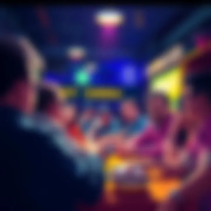 People engaging in a lively discussion about donuts and cryptocurrency, with a focus on Ethereum themes.