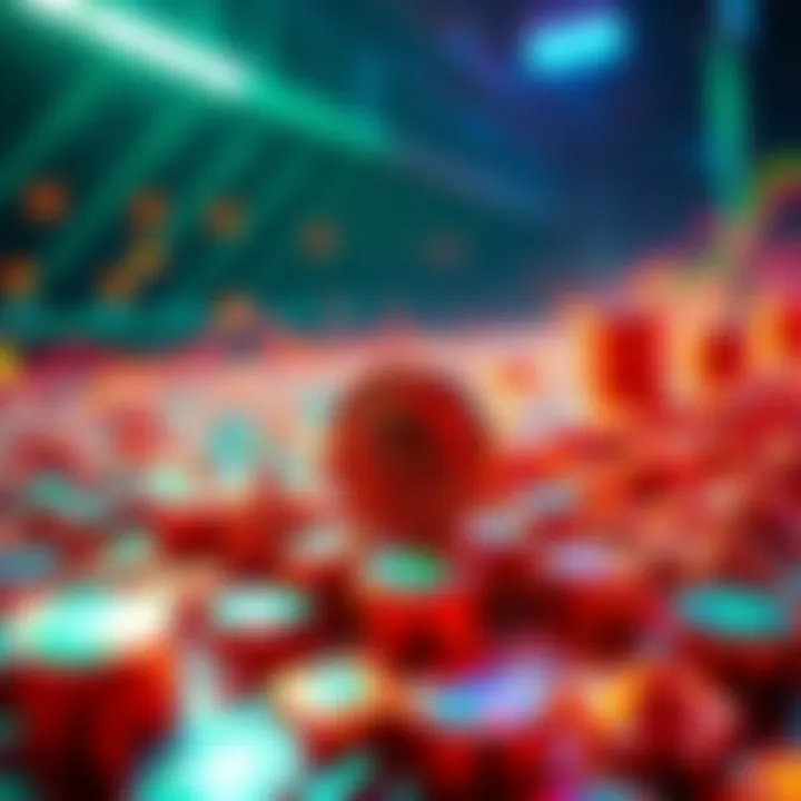 A graphic showing Dash masternodes with increasing yield after a network upgrade, illustrating growth in crypto earnings.