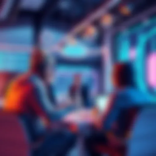 A group of people engaging in conversation about cryptocurrency in a lively online forum setting