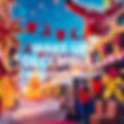 A vibrant graphic showcasing festive decorations and announcements related to Decembull, capturing excitement and urgency.