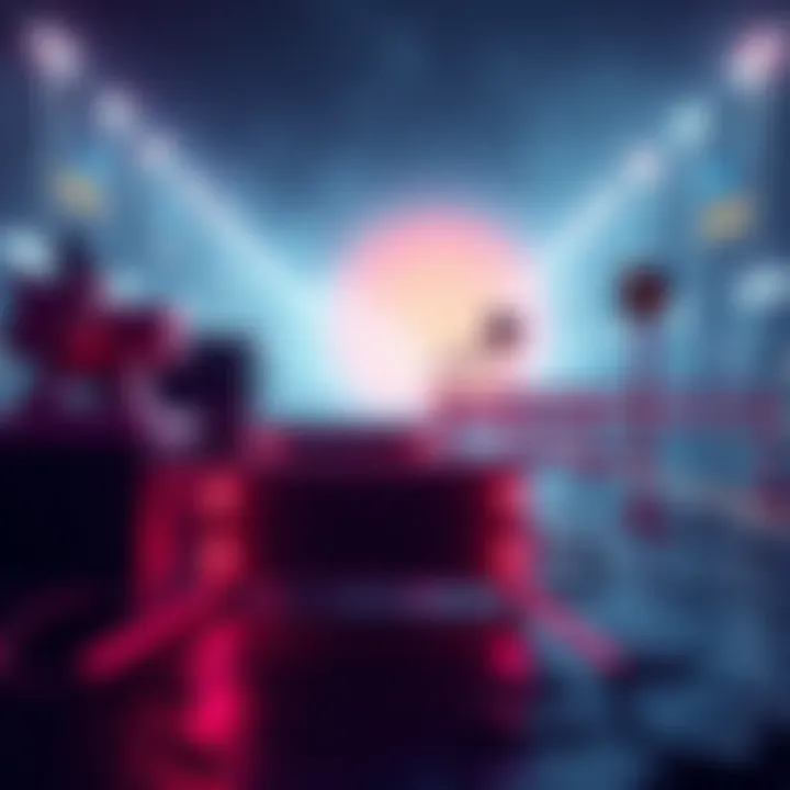 A graphic showing barriers and hurdles representing challenges in the DeFi ecosystem on Near