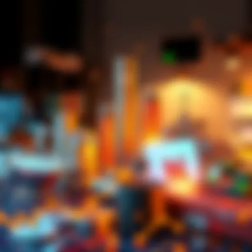 A visual representation of underappreciated DeFi sectors, showcasing commodities and regional infrastructure investments with financial symbols and graphics.