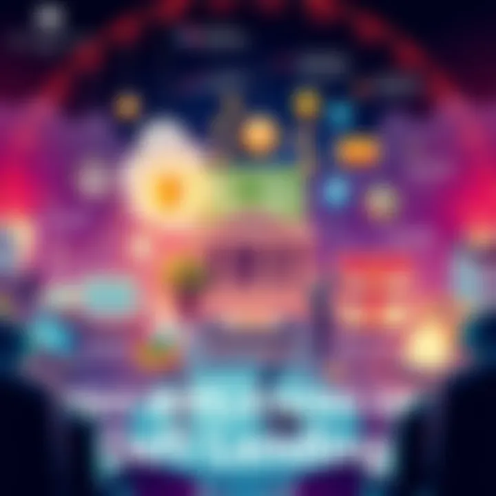 Illustration showing the process of defi lending, including collateral, loan, and asset transactions.