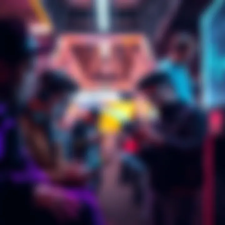 A group of people discussing and using decentralized finance protocols on their devices