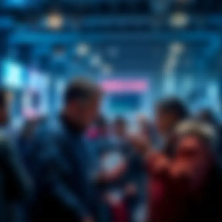 People sharing and comparing their diamond counts in a friendly discussion