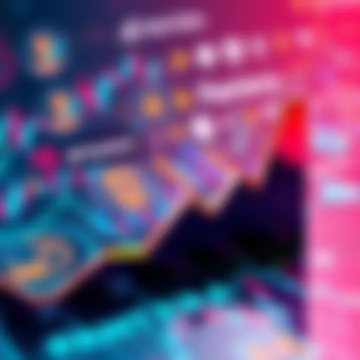 A visual representation of digital asset funds showing significant profits with various logos of funds like Pantera, and a graph illustrating growth in returns.