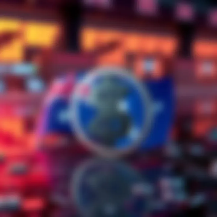 A digital representation of the Australian dollar symbol with the XRP logo, showcasing a modern financial concept.