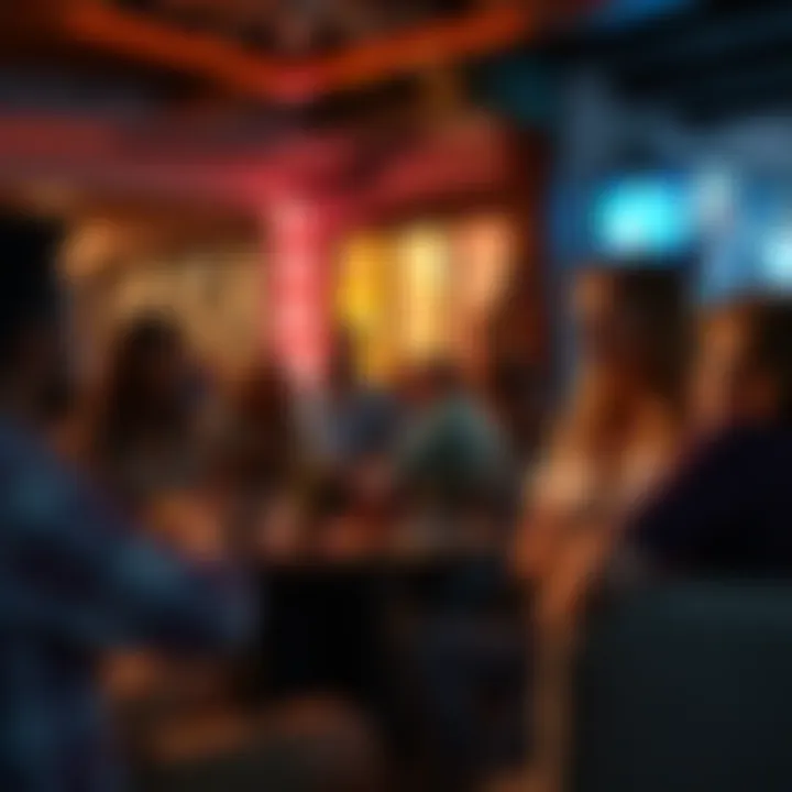 Group of people discussing the effects of penis size on orgasm intensity in a casual setting
