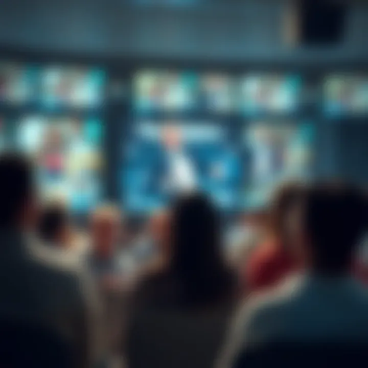 People discussing Mr. Epic's claims in a YouTube community forum with video screens in the background
