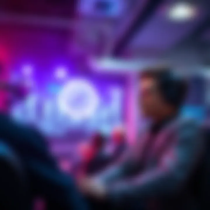 Joey Hiller and Dylan Bane discussing DePIN and Helium in a live stream setting