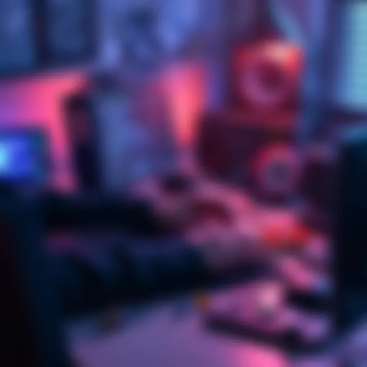 A person assembling a DIY cold wallet with a computer and hardware tools on a desk.