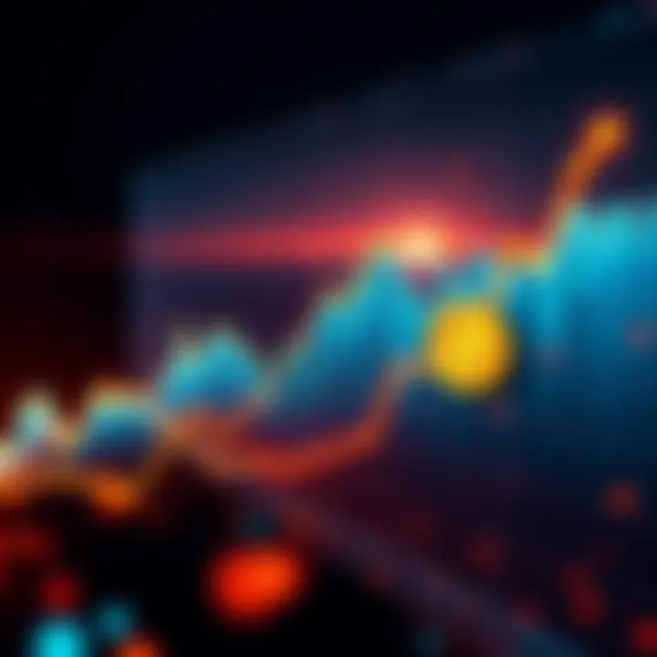 A graph showing the rising trends of Dogecoin and Bitcoin, with Bitcoin nearing $76k and Doge's potential growth reflected.