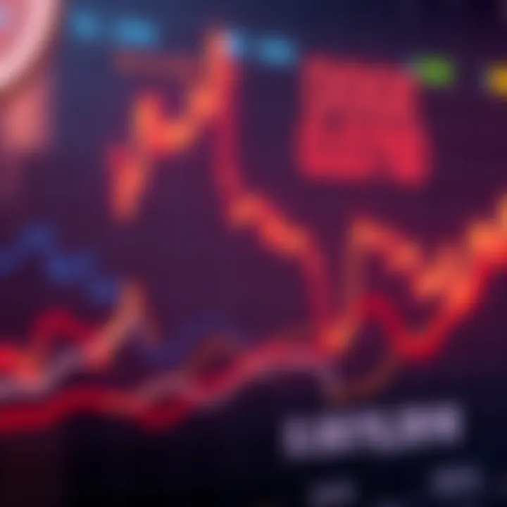 A line chart showing DOGE struggling below the 0.0710 mark, with a downward trend, and concern among people about its performance.