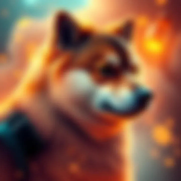 A visual representation of Dogecoin and cryptocurrency trends