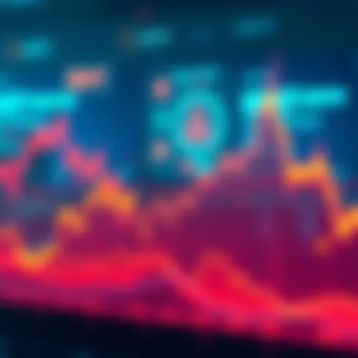 A graph illustrating the recent market recovery of $DOT compared to $VVV, highlighting upward trends and investor interest.