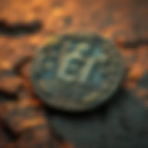 An early EL hemihekte coin from Ionia, showcasing its distinct features and historical significance, resting on a textured surface.
