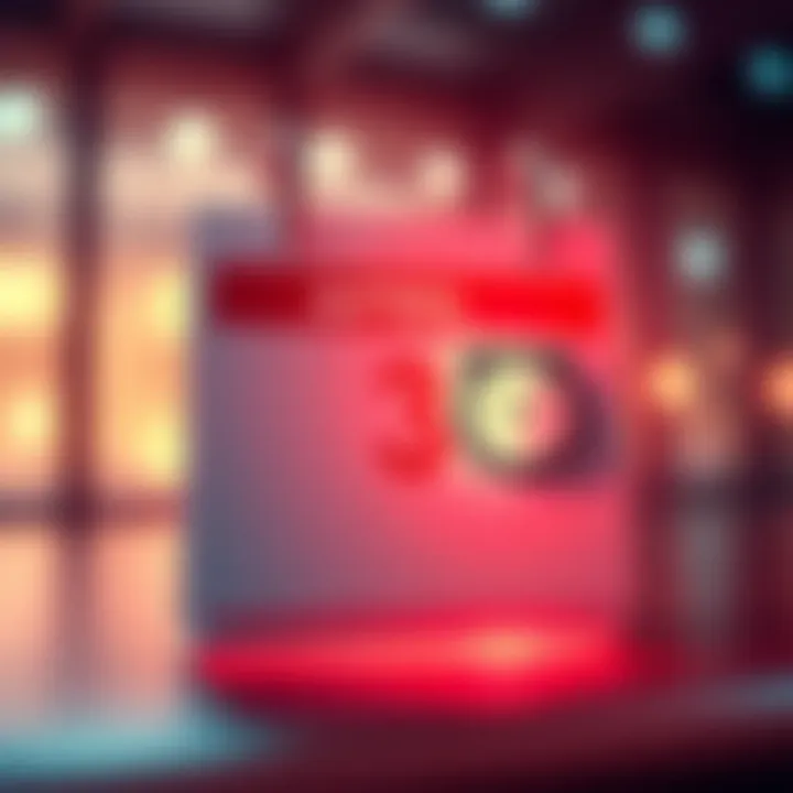 A calendar highlighting April 3 with dollar signs and a clock symbol, representing early paycheck arrival