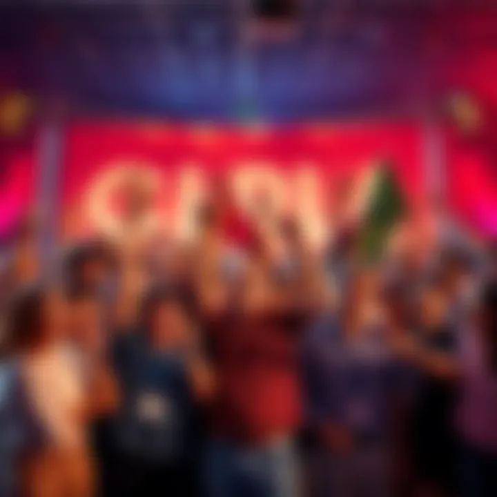 Group of diverse small investors celebrating the January 26 ruling, symbolizing the shift to decentralization in Terra Luna Classic, with banners of community ownership and staking opportunities.