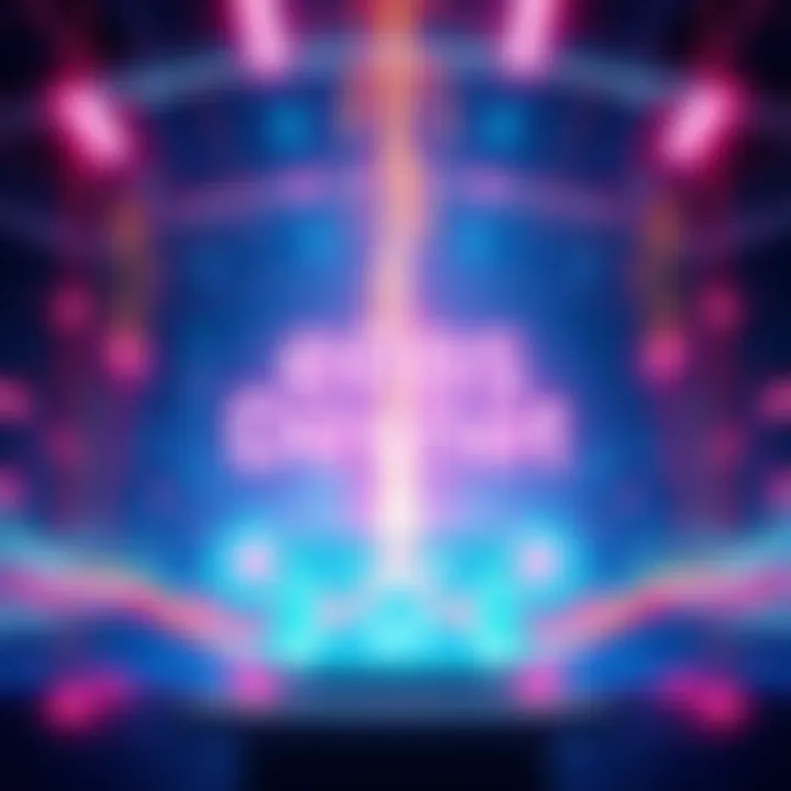 A graphic showing the launch of the ePBS development network with tech elements and a futuristic design.