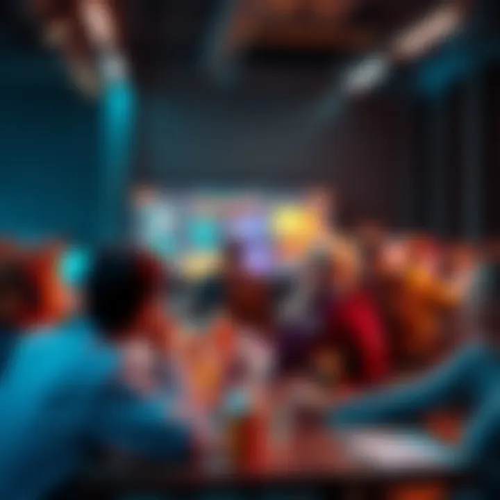 People participating in an online discussion about Ergo and Nervos projects, exchanging ideas and insights.