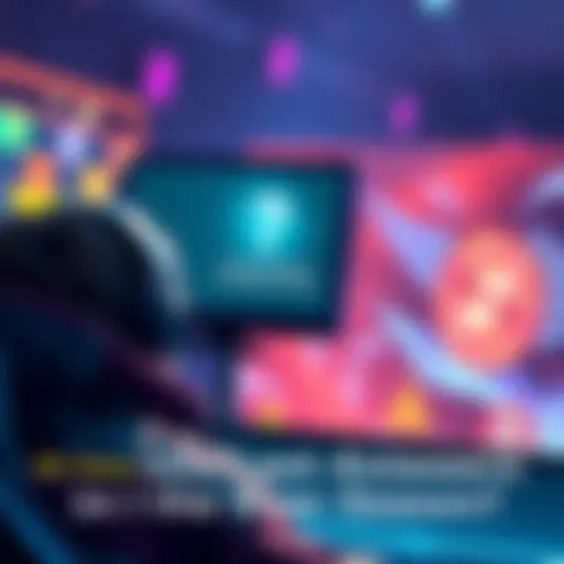 A gamer looking at a screen showing leftover essence from the previous season with a question mark above their head