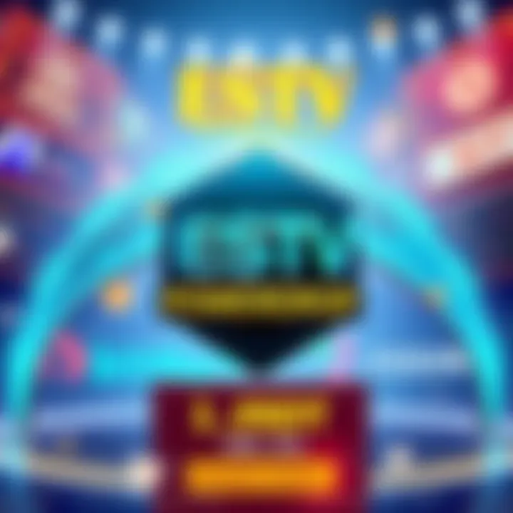 Graphic announcing the ESTV Powerdrop event on BitMart with 10,000 USDT prize