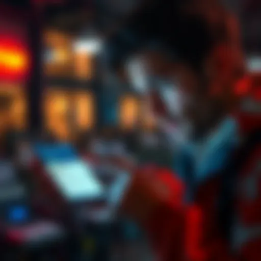 A user frustrated by a 'null' error while unstaking ETH in Trust Wallet, looking at a phone with a pending transaction screen