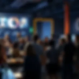 Group of people discussing Ethereum news and events in a lively chat room.