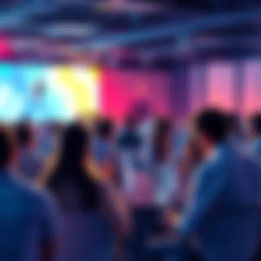 People engaging in a vibrant discussion about Ethereum topics